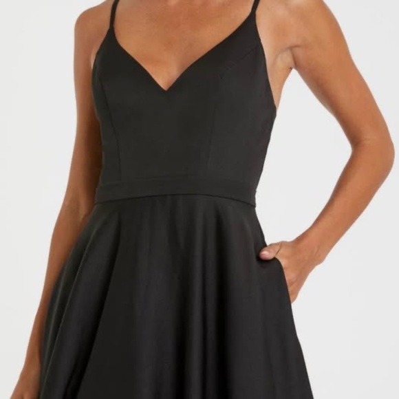Ieena for Mac Duggal Black Classic A-Line Formal Dress Size 0 - Picture 2 of 10